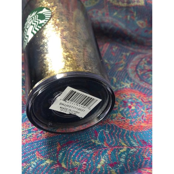 Starbucks Glitter Ombre Tumbler 16 oz